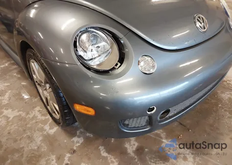 2004 Volkswagen New Beetle Turbo S из США, поврежденный, VIN 3VWFE31C34M416923